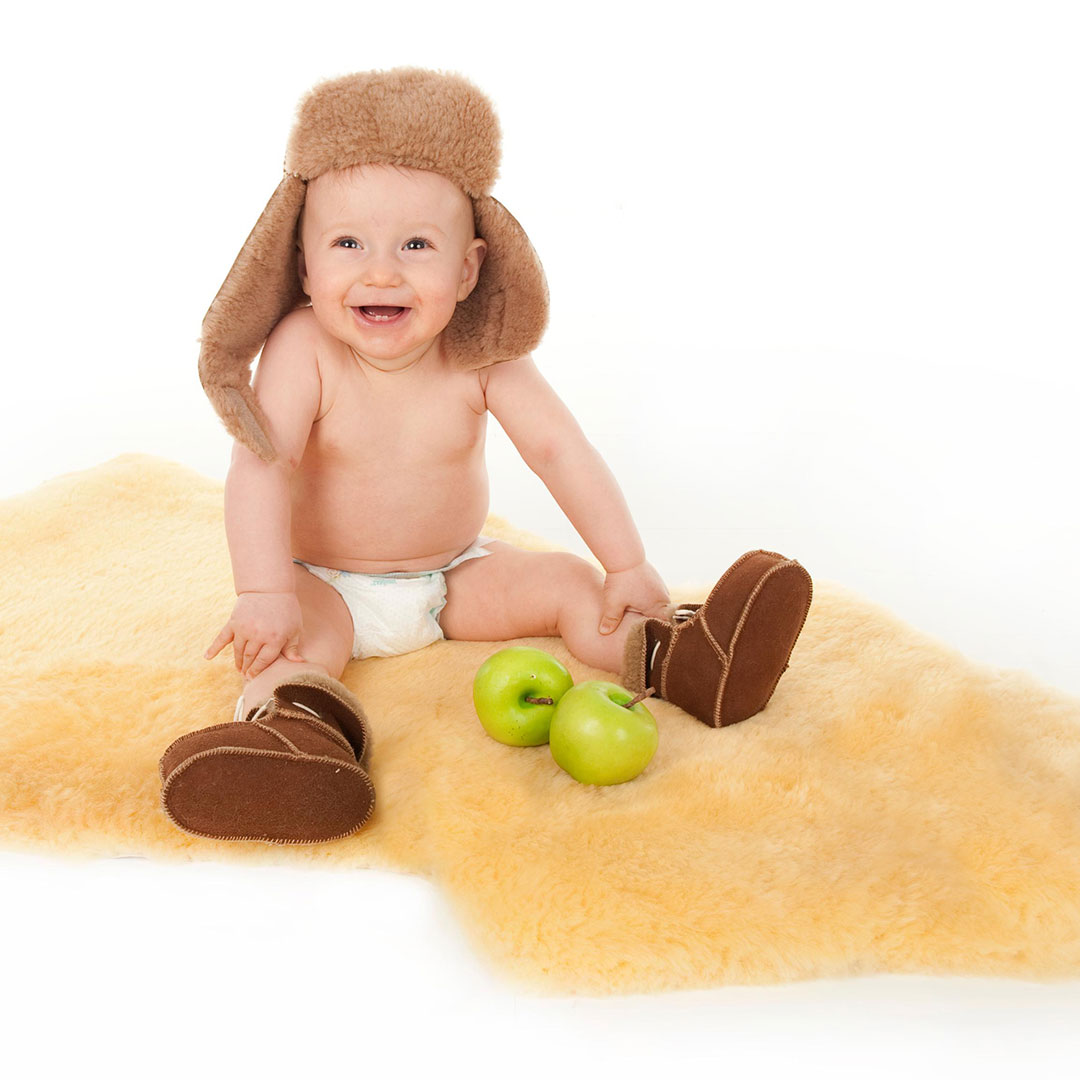 Baby-Lammfell "Ovina" - 70-80 cm von allnatura