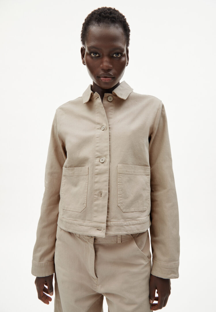 Jacke Nelmaa Canvas In Light Desert von ArmedAngels