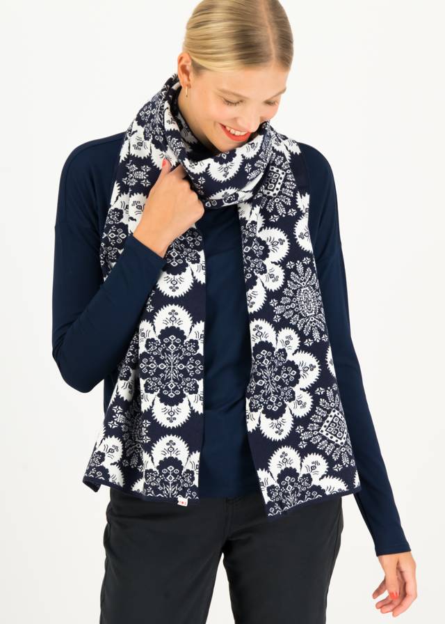 Strickschal Bohemian Tales Blau von blutsgeschwister
